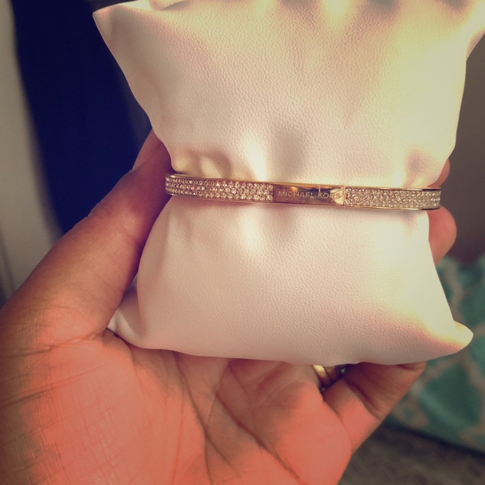 Mk diamond bracelet